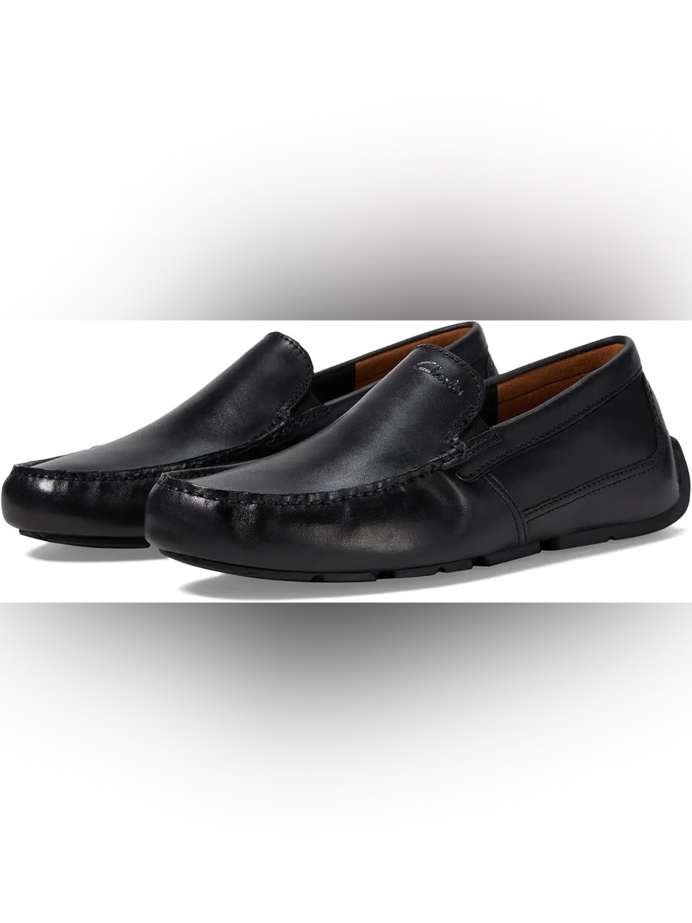 Men’s Clark’s Leather Markman Plain Loafers